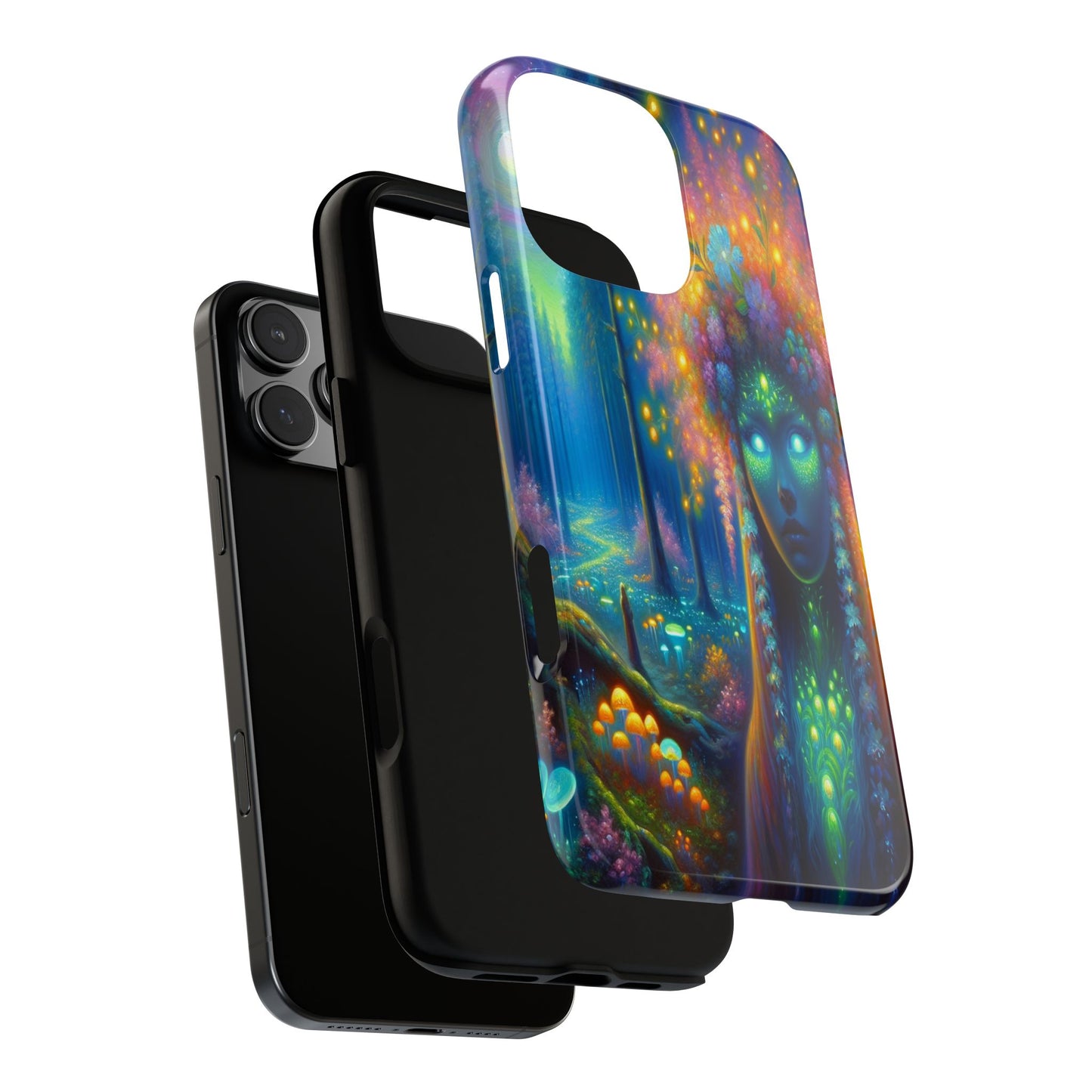 Forest of Mystical Lights - Phone Case