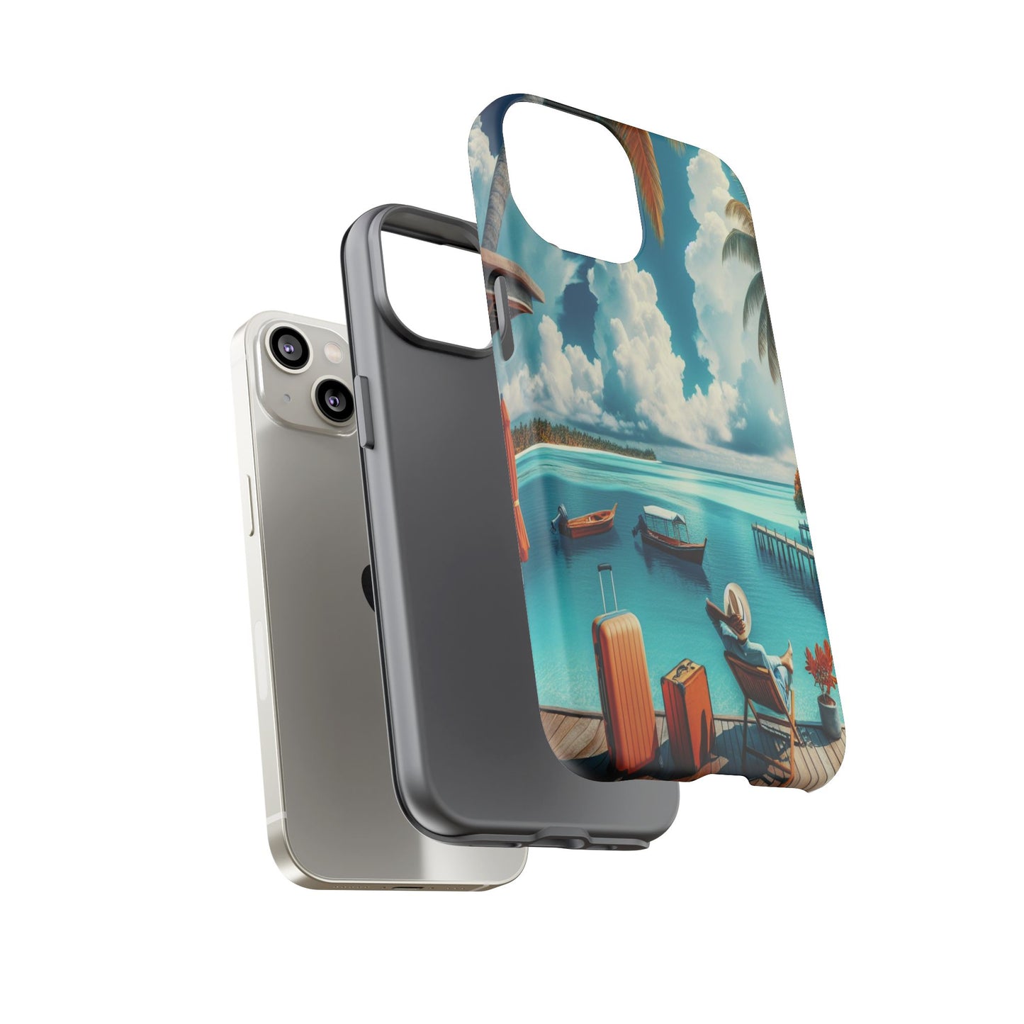 Island Escape Oasis - Phone Case
