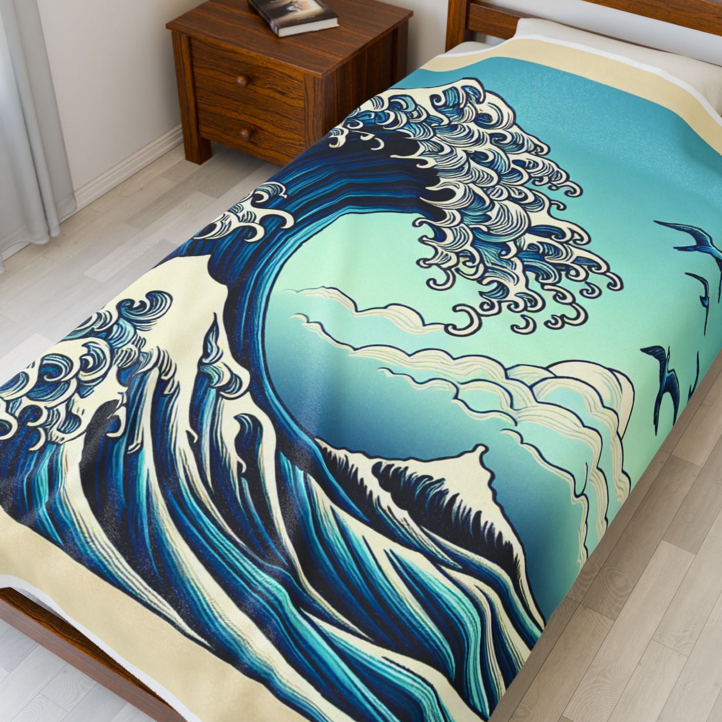 Ocean Rhythms - Plush Blanket