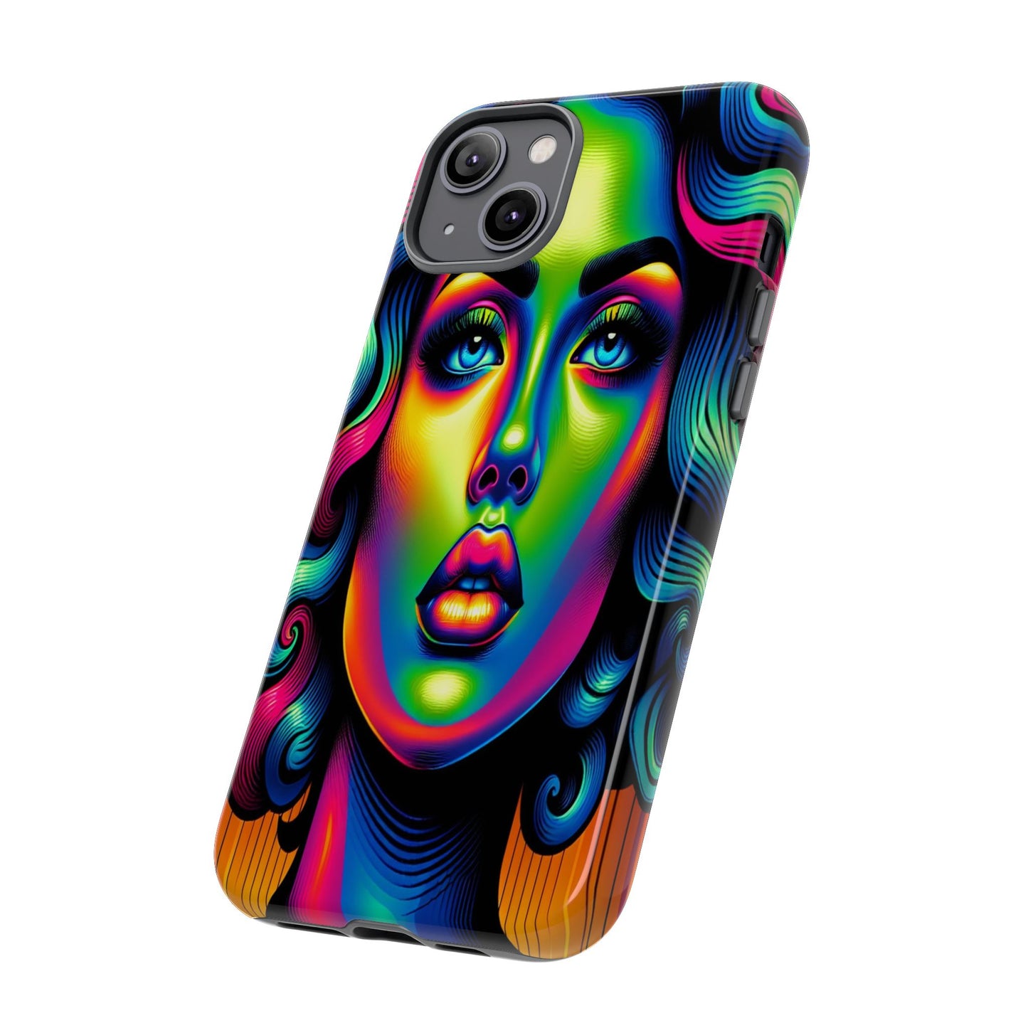Custom Protective Spectrum Radiance Iphone Case Compatible With Iphone 16 15 14 - Phone Cover