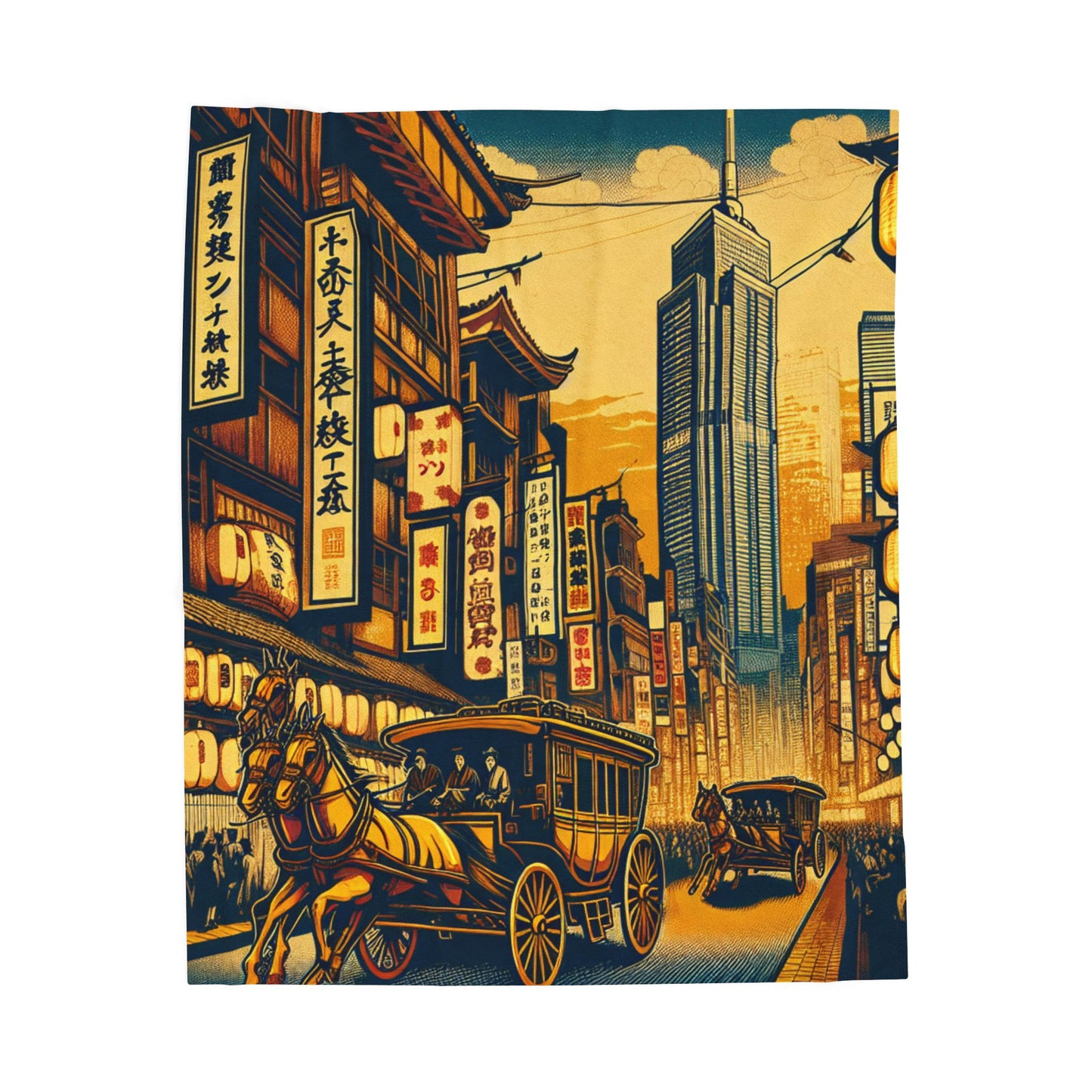 Heritage Avenue - Plush Blanket