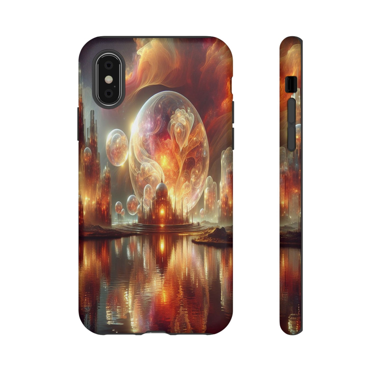 Protective Celestial Dreamscape Iphone Case Compatible With Iphone 16 15 14 - Phone Cover