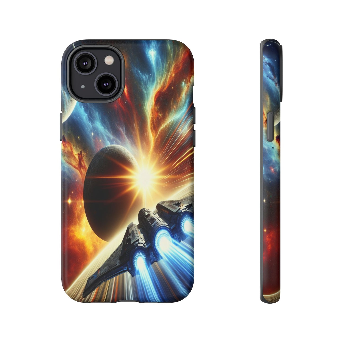 Protective Journey Through the Stars Iphone Case Compatible With Iphone 16 15 14 - Phone Cover