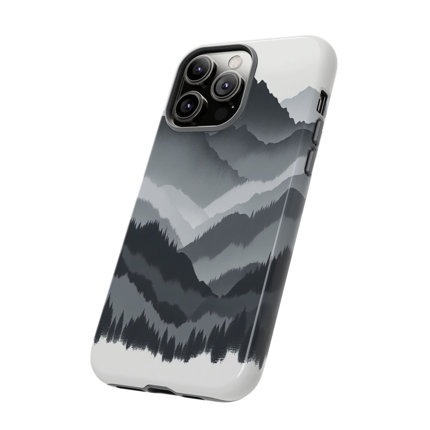Layers of Misty Peaks - Phone Case