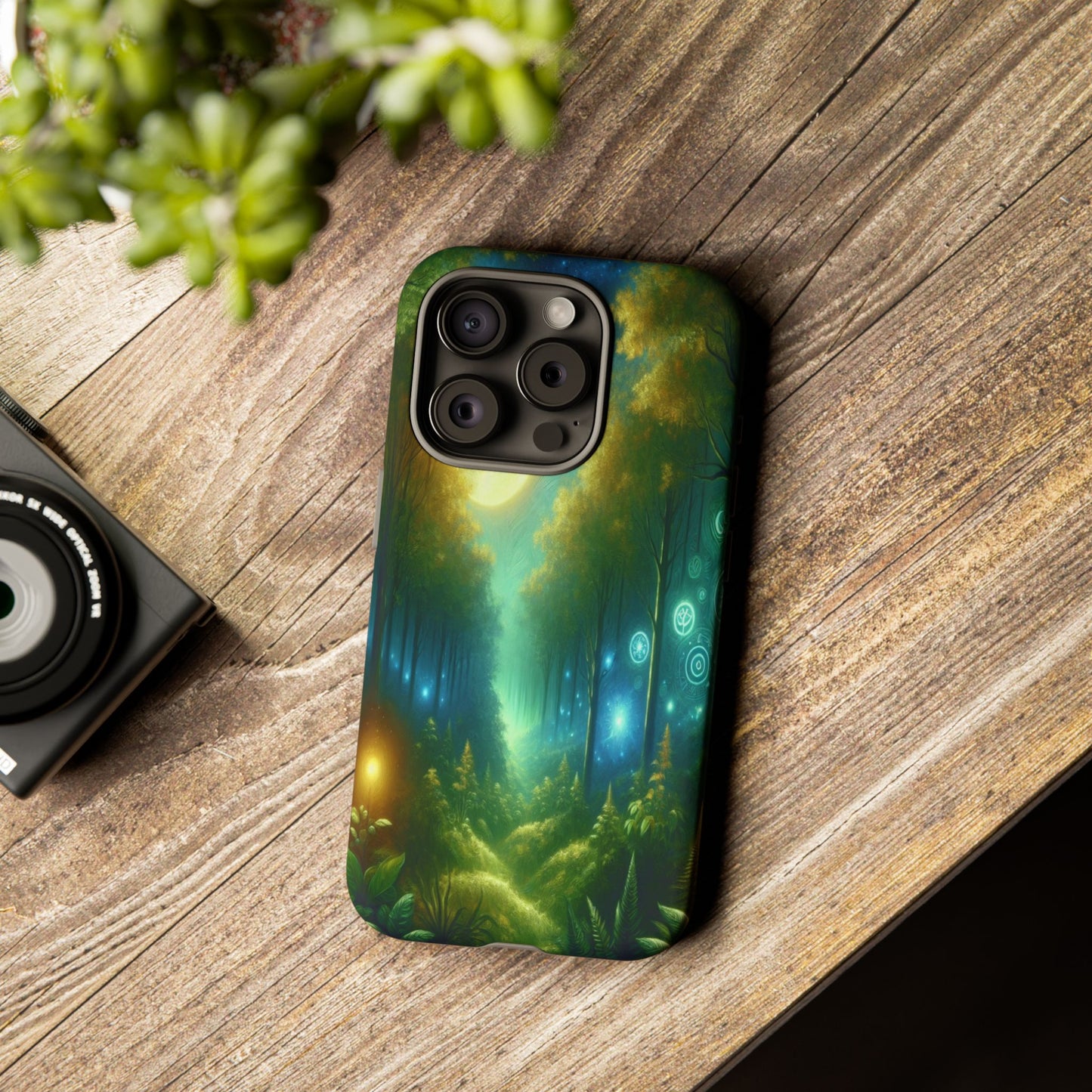 Moonlit Forest Wonders - Phone Case