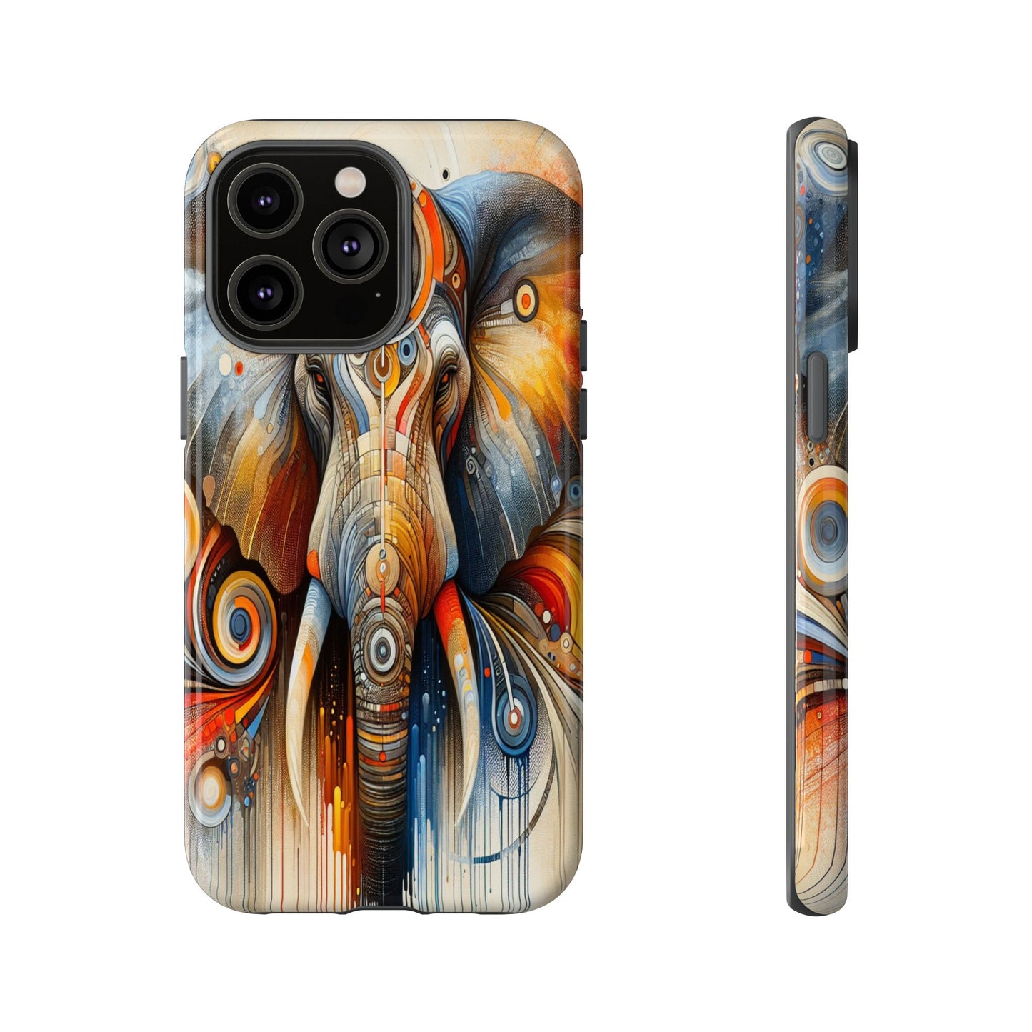 Elephant Kaleidoscope - Phone Case