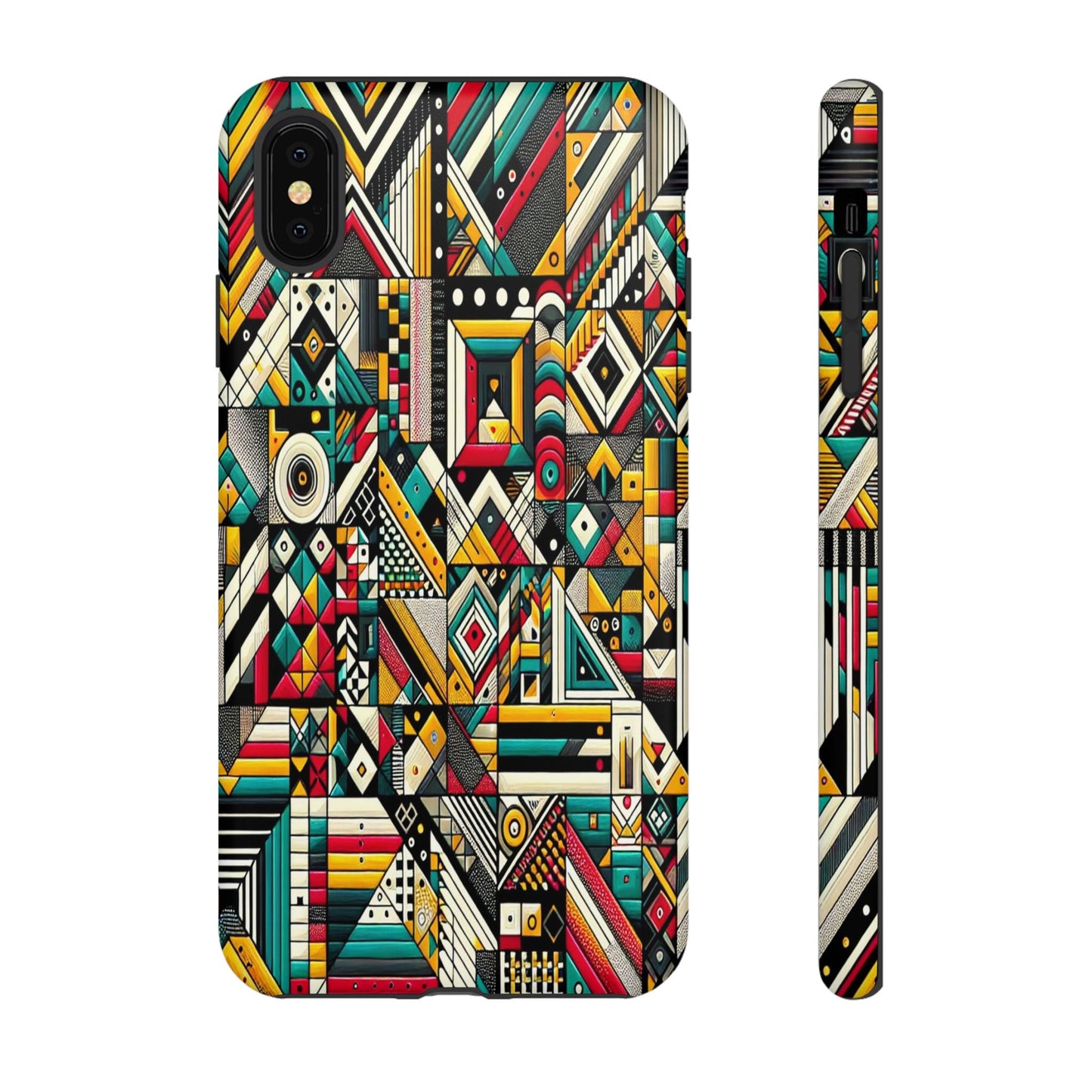 Custom ProtectiveGeometric KaleidoscopeIphone Case Compatible With Iphone 16 15 14 - Phone Cover