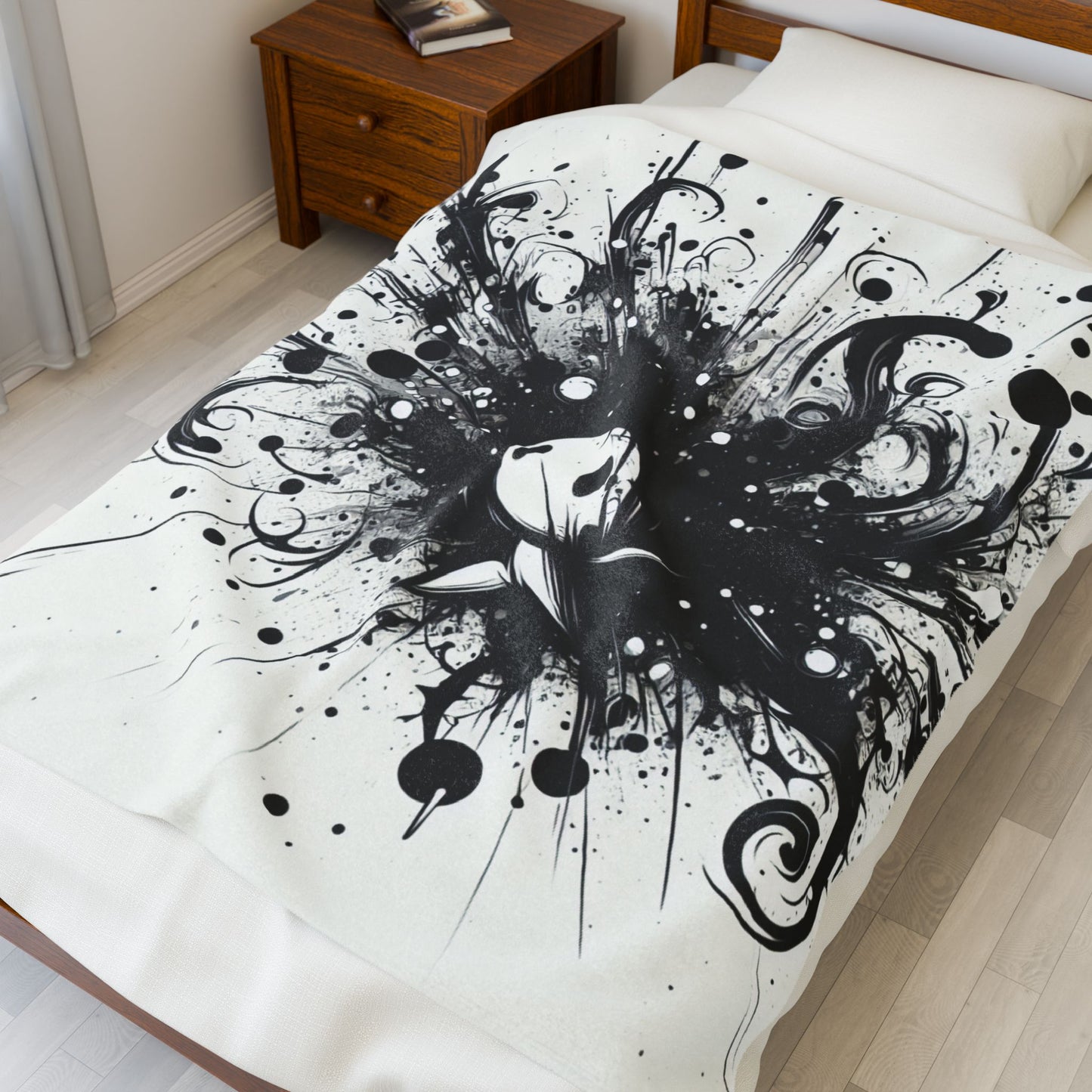 Chaos in Ink - Plush Blanket