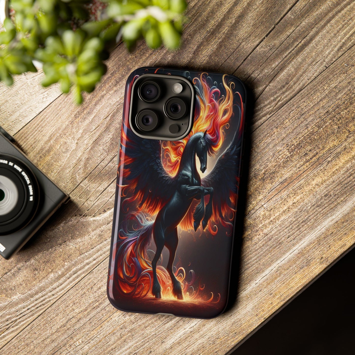 Custom ProtectiveWings of Fire and GraceIphone Case Compatible With Iphone 16 15 14 - Phone Cover