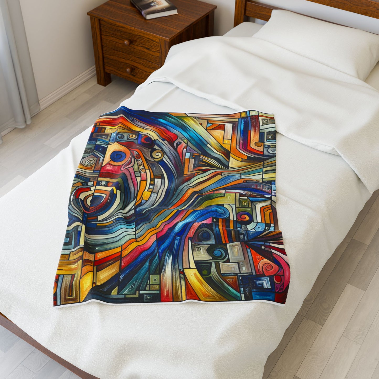 Patterns of the Spectrum - Plush Blanket