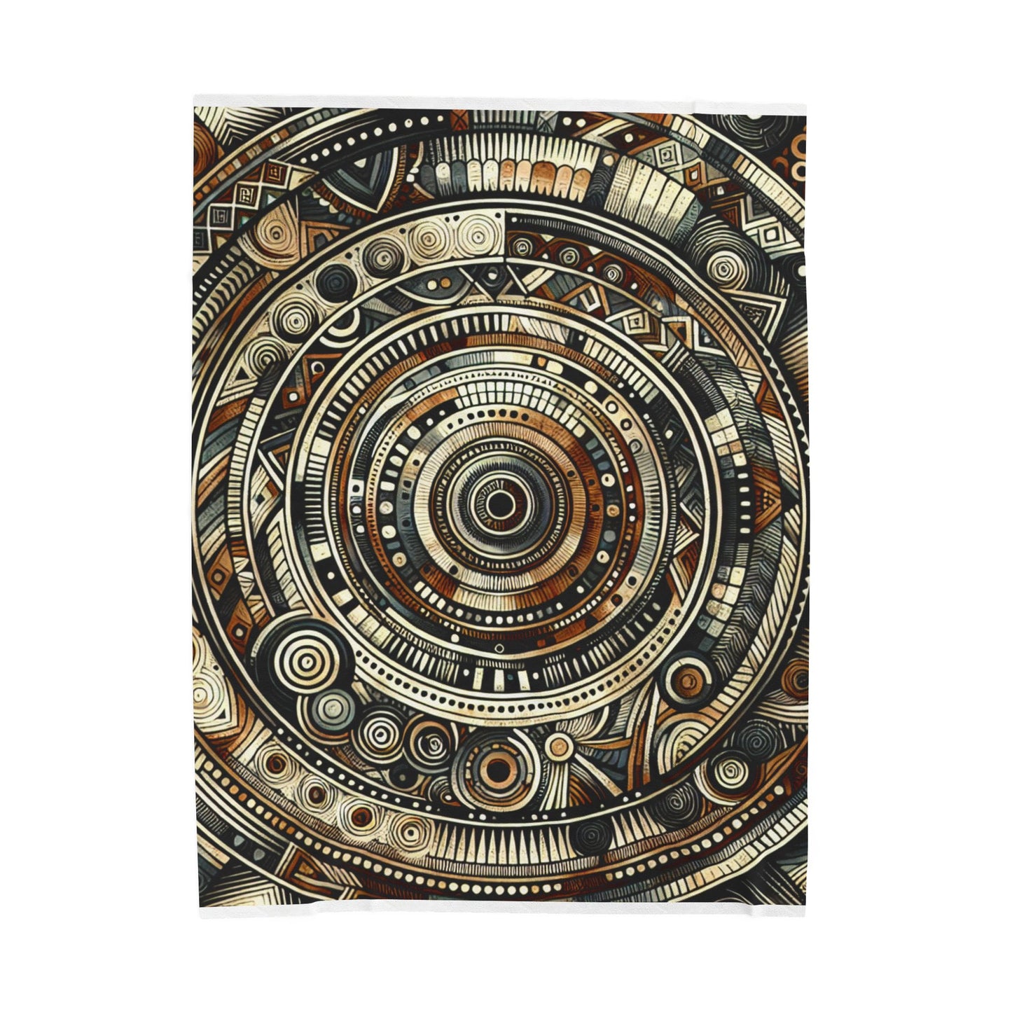 Circular Odyssey - Plush Blanket