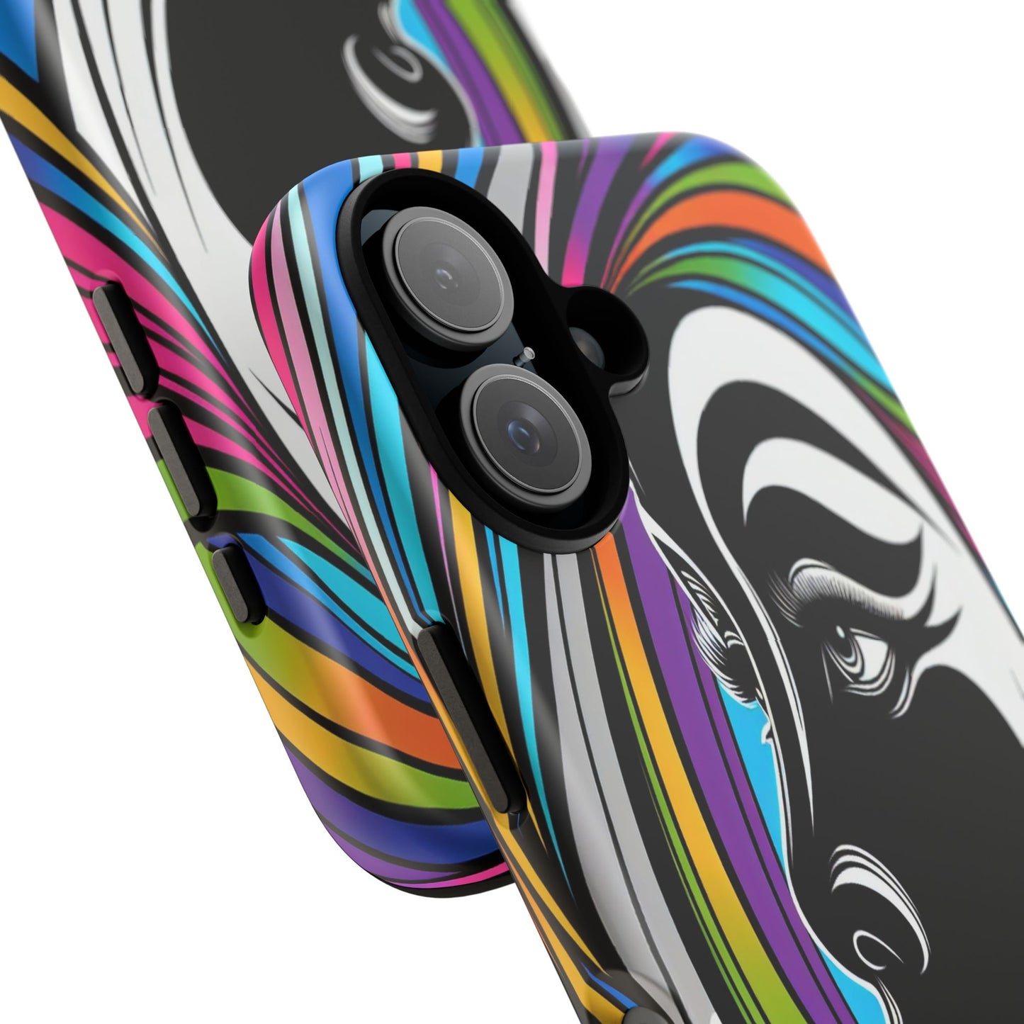 Colorful Portrait Fusion - Phone Case