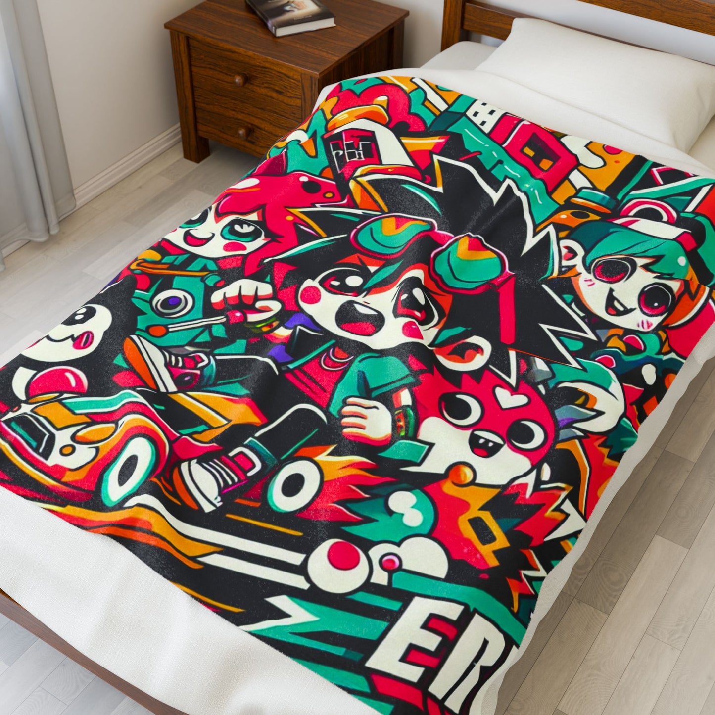 Vivid Adventure Duo - Plush Blanket