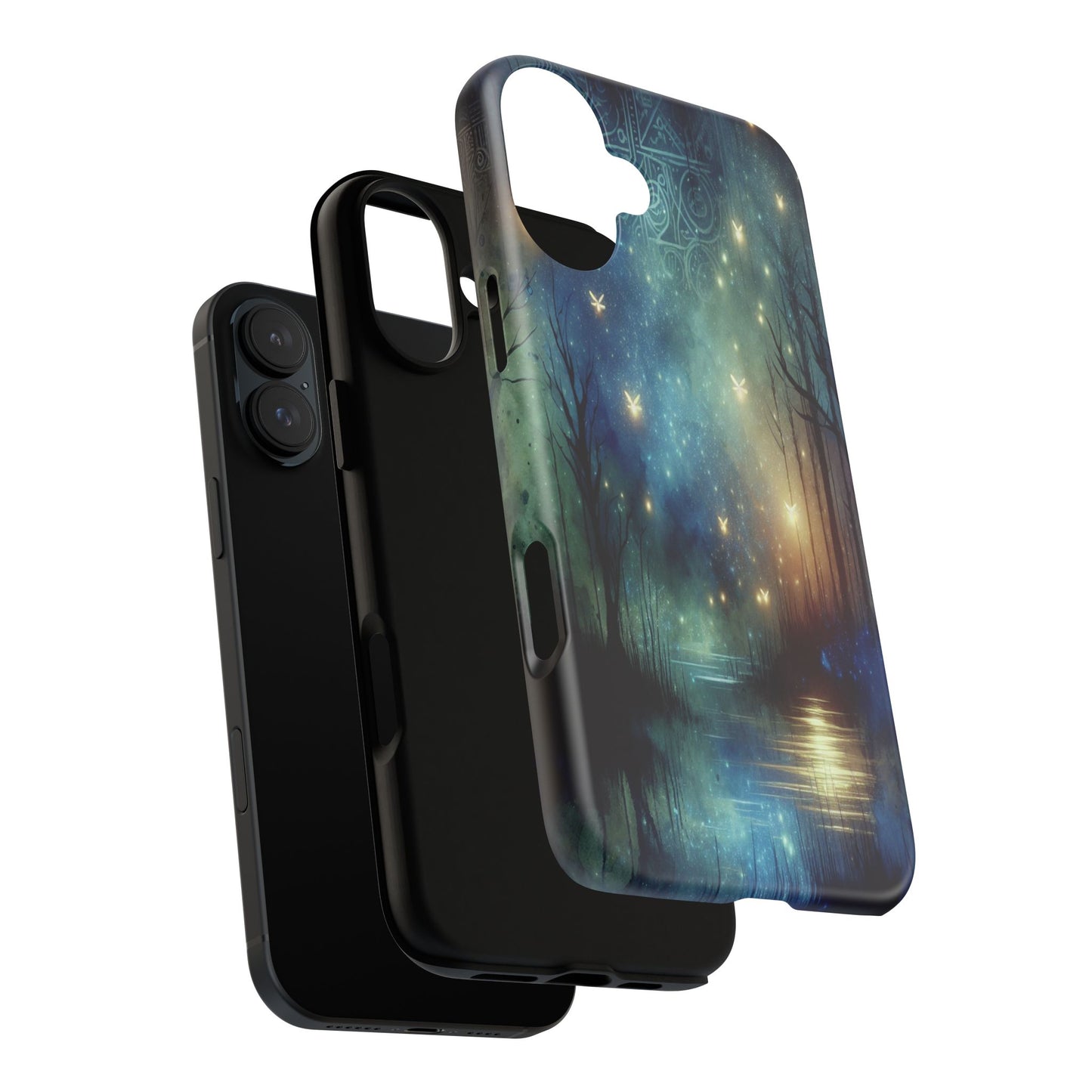 Starlit Fantasy Forest - Phone Case
