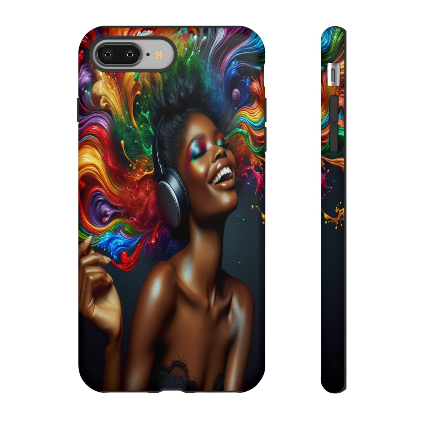 Protective Colorful Rhythms Iphone Case Compatible With Iphone 16 15 14 - Phone Cover