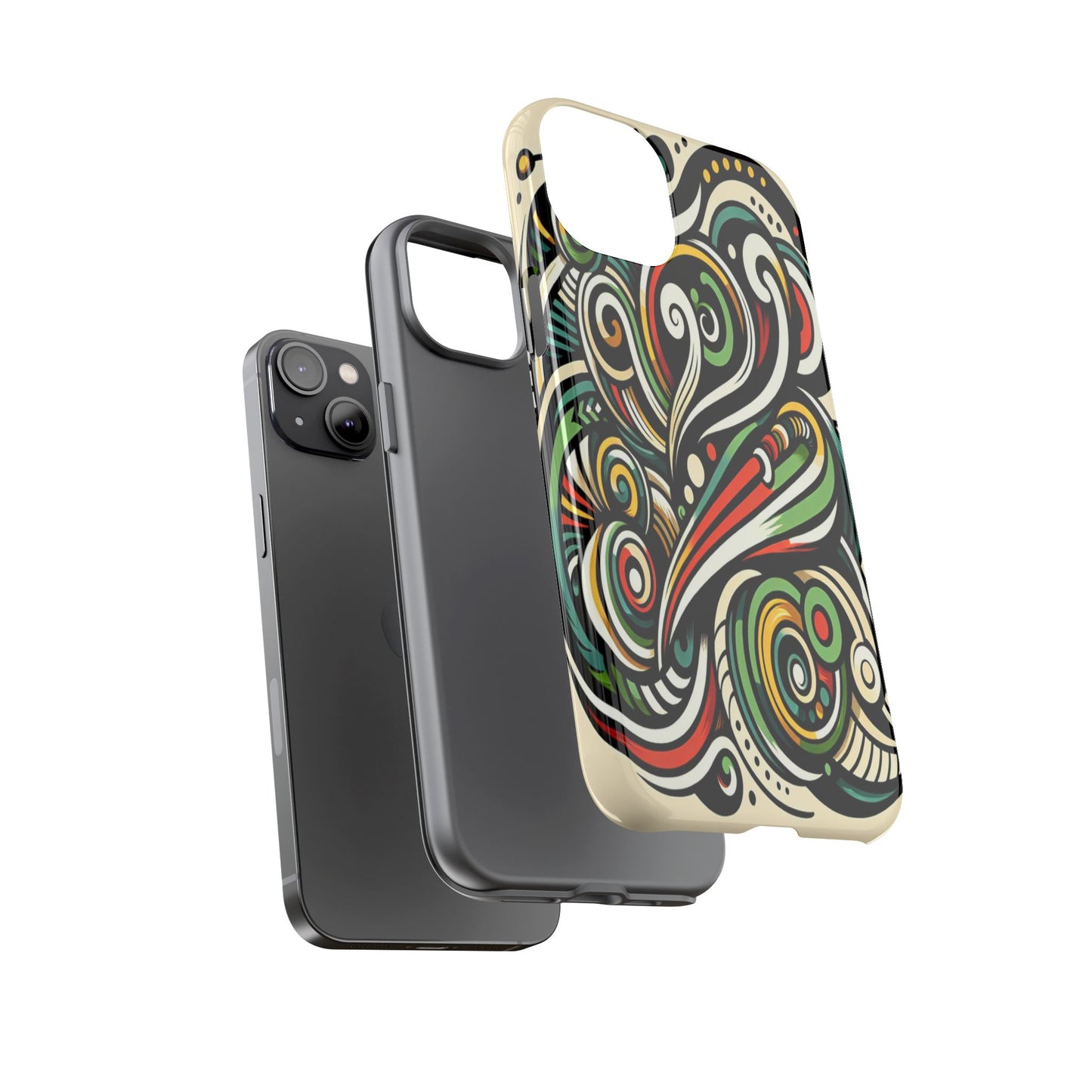 Swirling Whispers - Phone Case