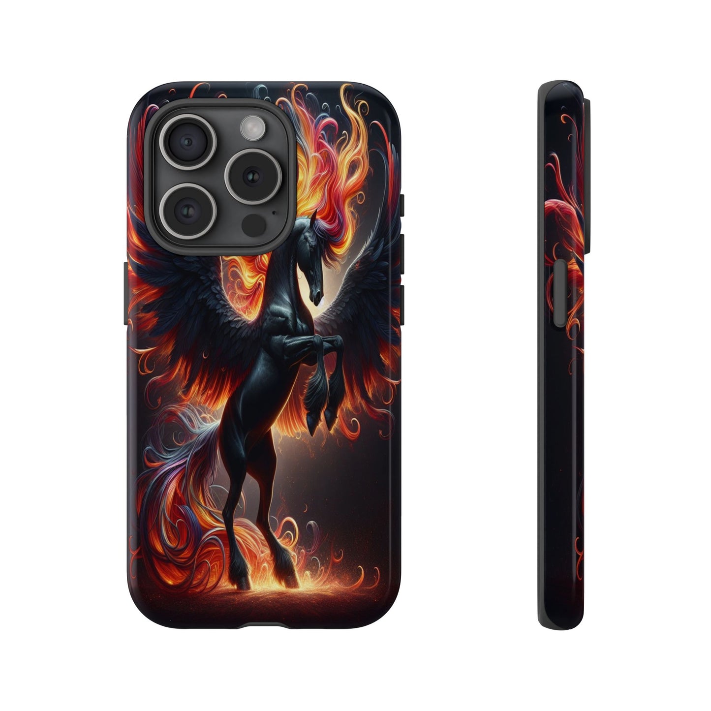 Custom ProtectiveWings of Fire and GraceIphone Case Compatible With Iphone 16 15 14 - Phone Cover
