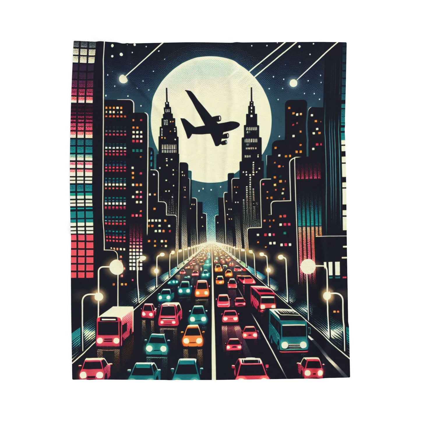 Nocturnal Departure - Plush Blanket