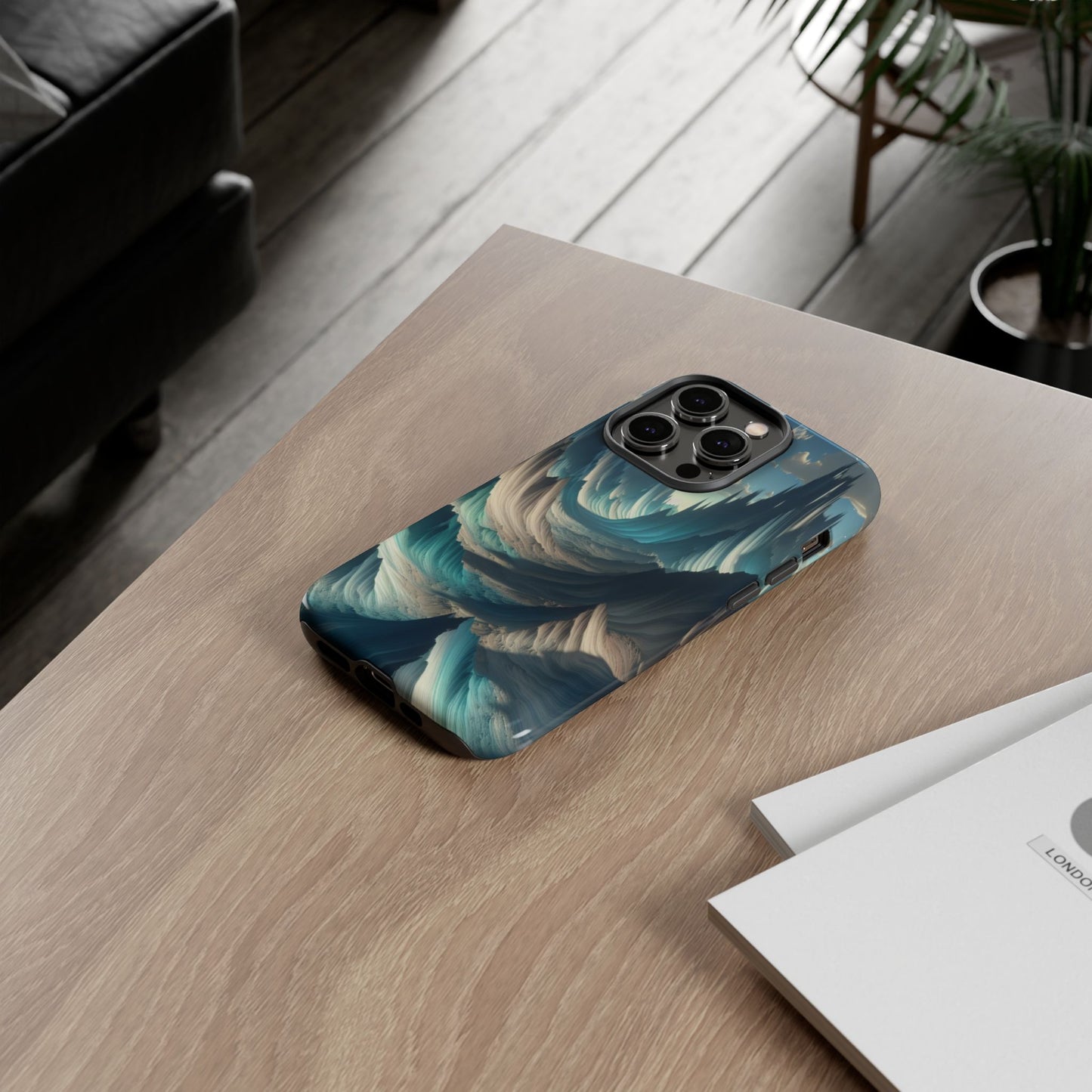 Whispering Peaks of Imagination - Phone Case