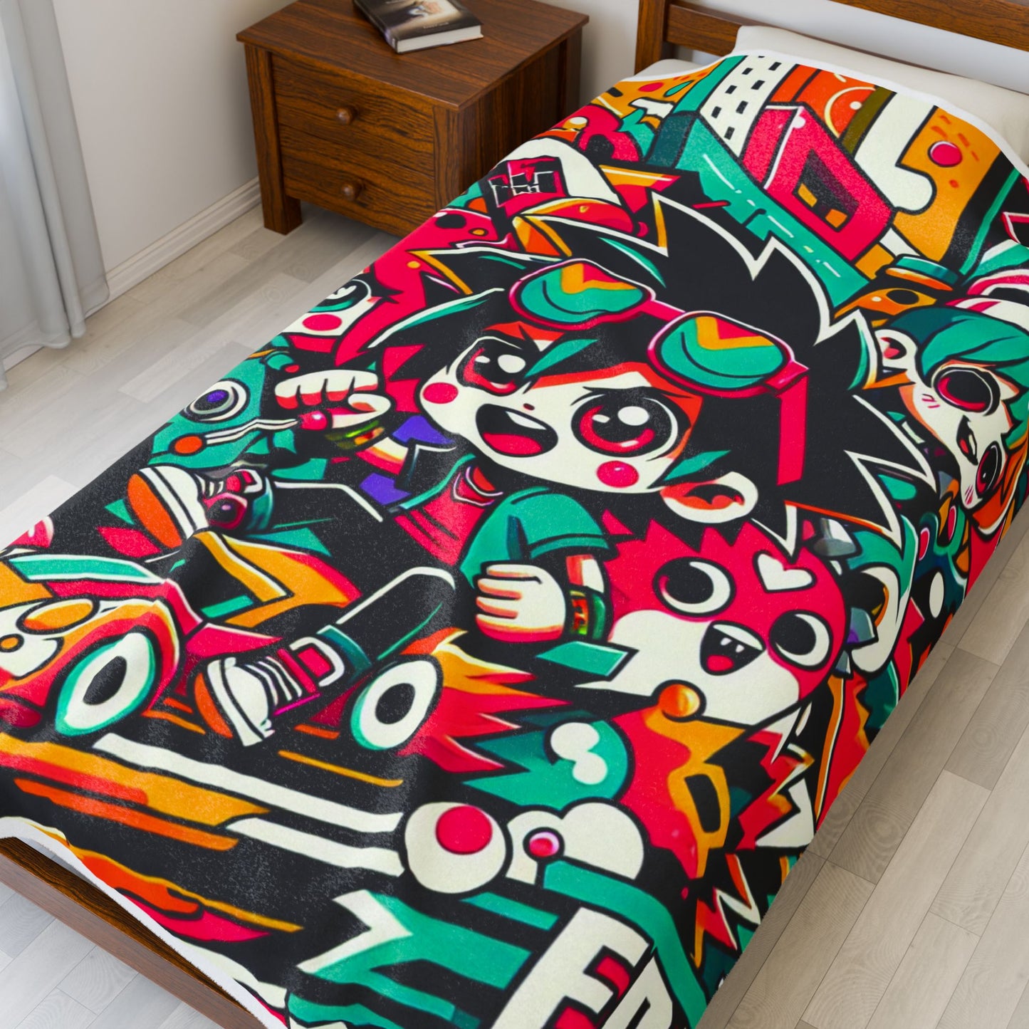 Vivid Adventure Duo - Plush Blanket