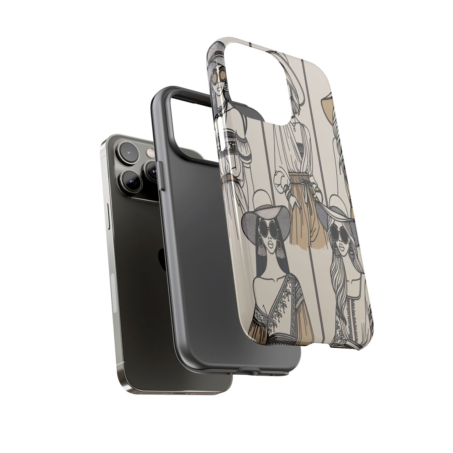 Chic Bohemian Fashion Styles - Phone Case