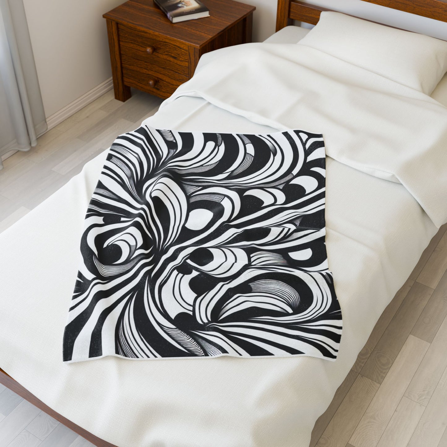 Flowing Currents - Plush Blanket