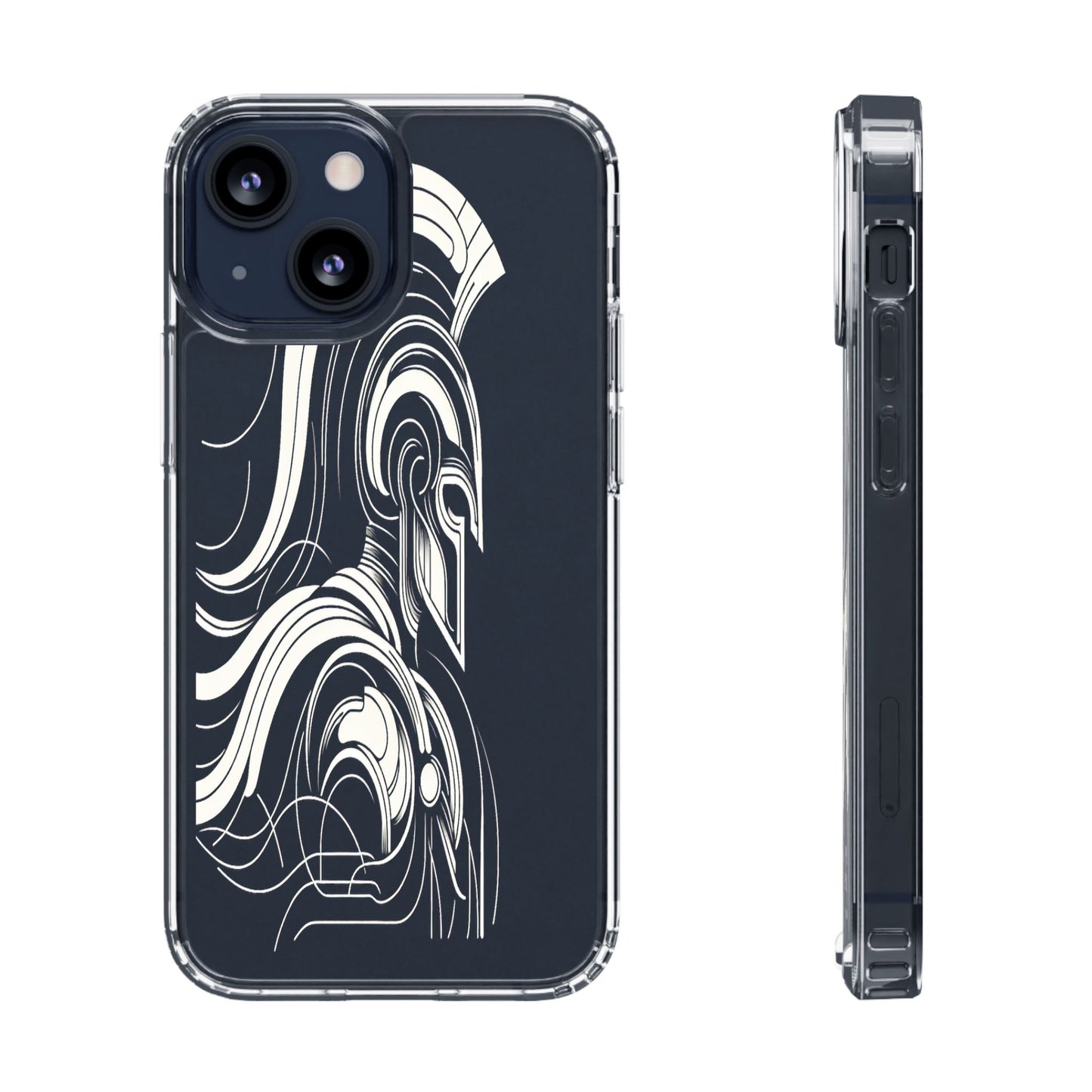 Transparent Timeless Sentinel Iphone Case Compatible With Iphone 16 15 14 - Clear Phone Cover