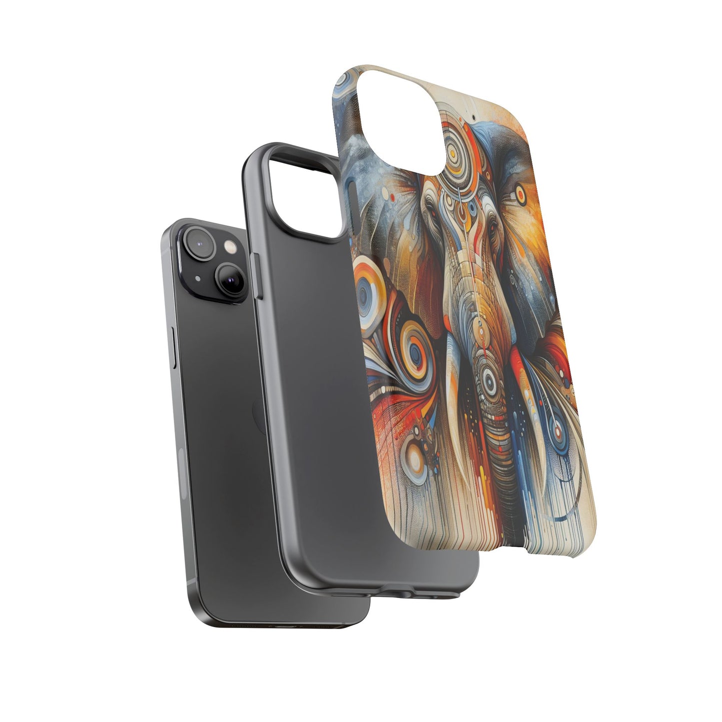 Elephant Kaleidoscope - Phone Case