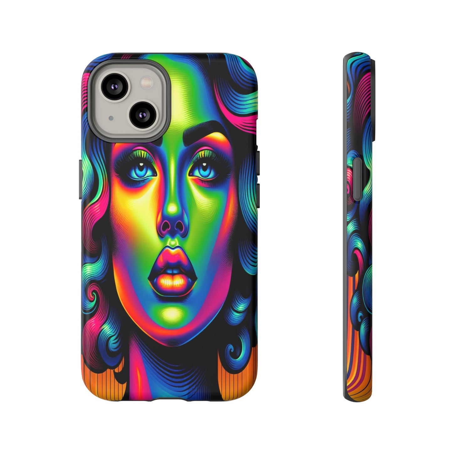 Custom Protective Spectrum Radiance Iphone Case Compatible With Iphone 16 15 14 - Phone Cover