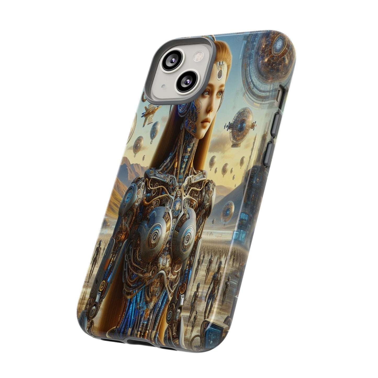 Futuristic Realm of Technology - Phone Case