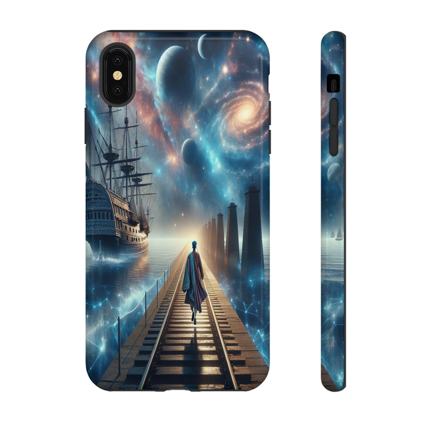 Protective Journey Through the Stars Iphone Case Compatible With Iphone 16 15 14 - Phone Cover