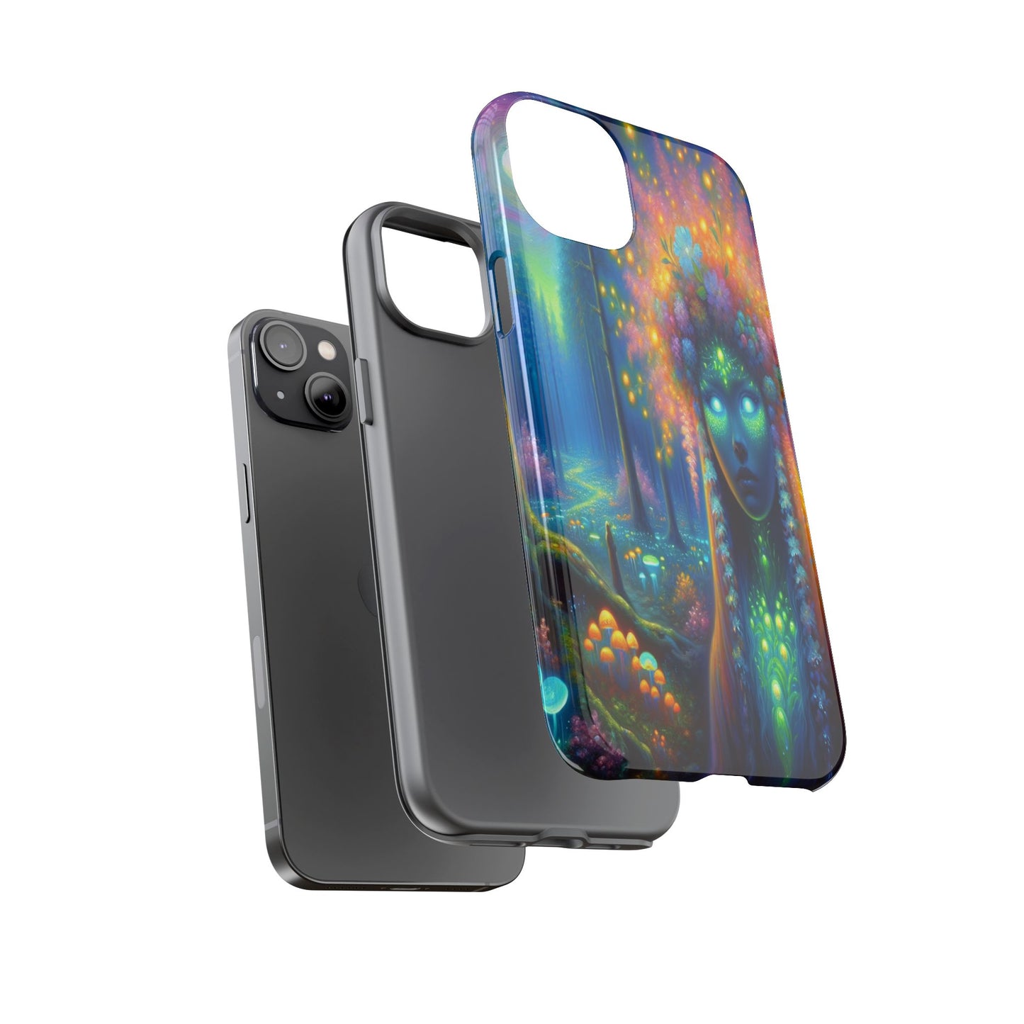 Forest of Mystical Lights - Phone Case