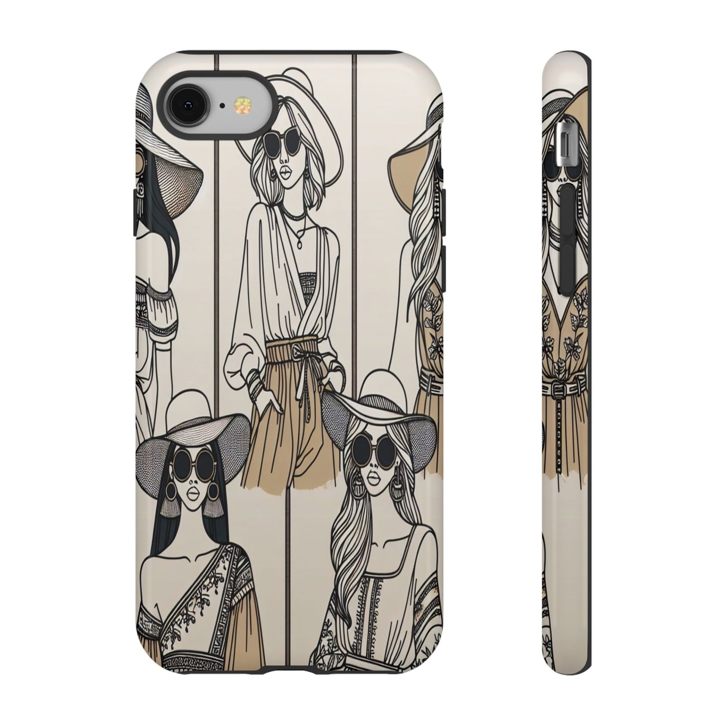 Chic Bohemian Fashion Styles - Phone Case