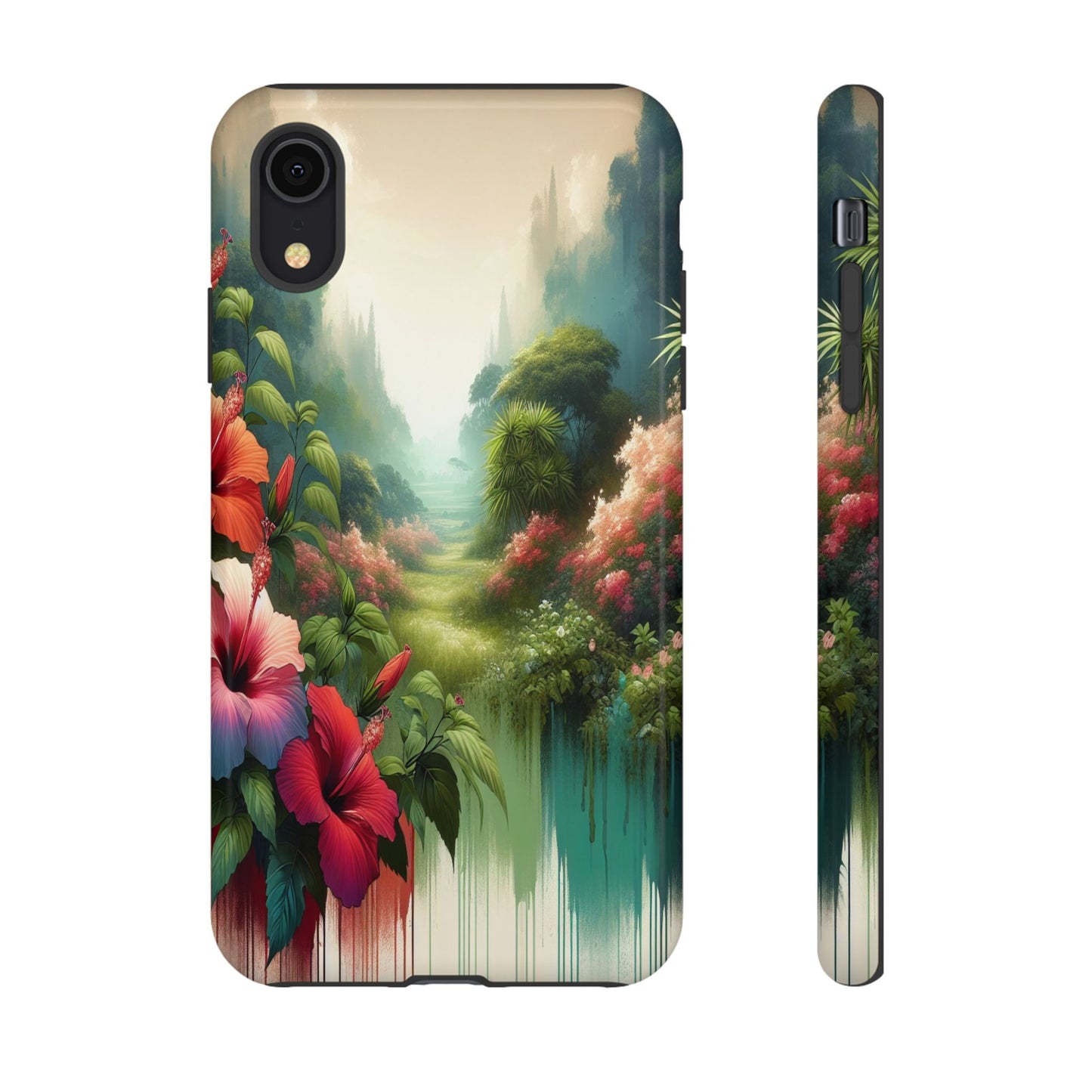 Protective Garden of Tranquility  Iphone Case Compatible With Iphone 16 15 14 - Phone Cover