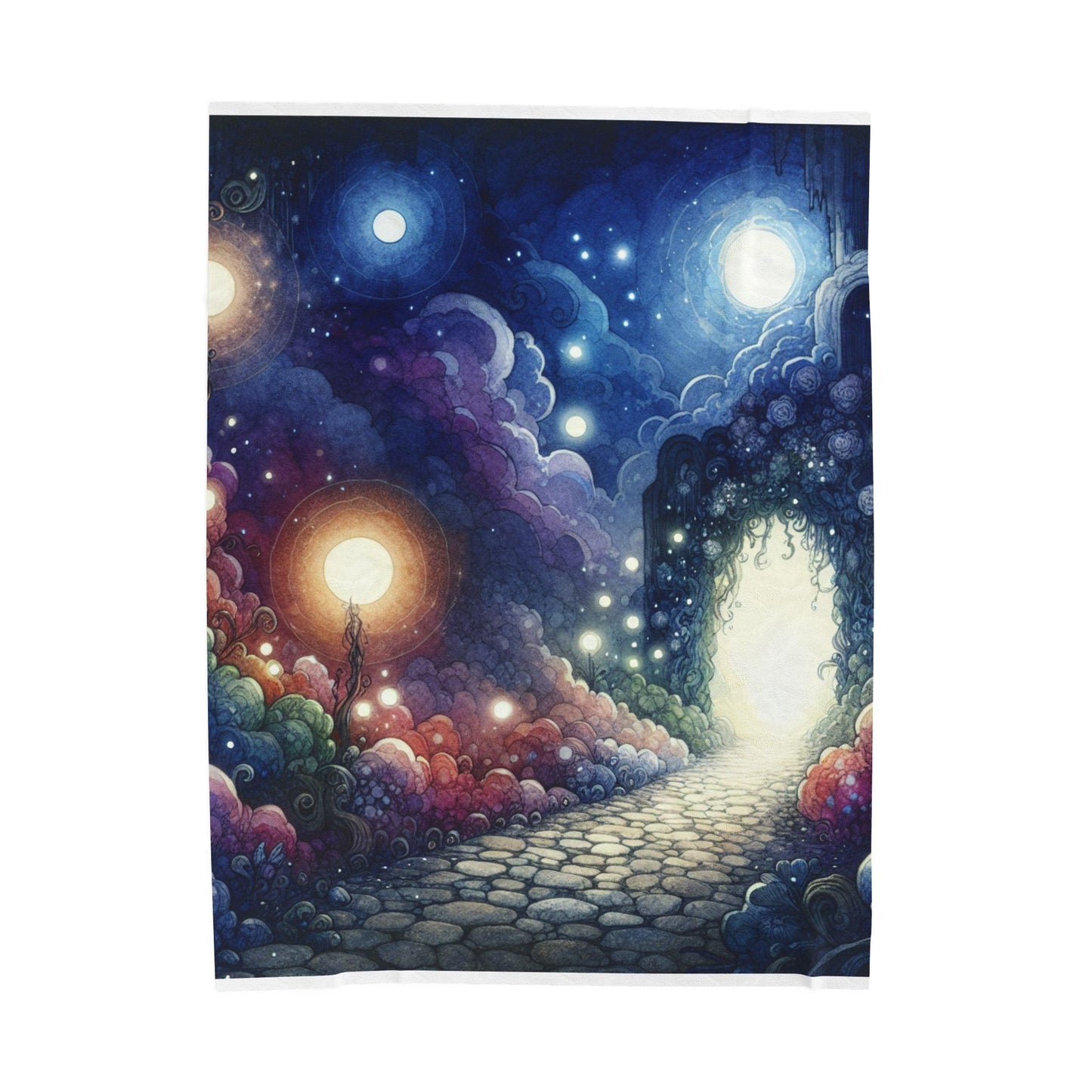 Celestial Pathway - Plush Blanket
