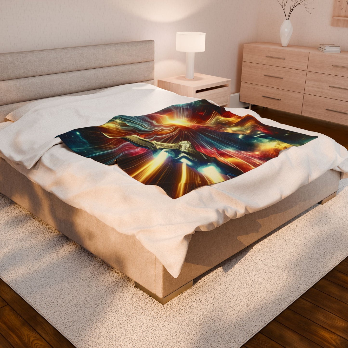 Interstellar Odyssey- Plush Blanket