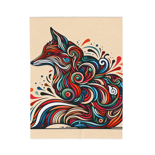 Nature's Whirlwind In Motion - Plush Blanket