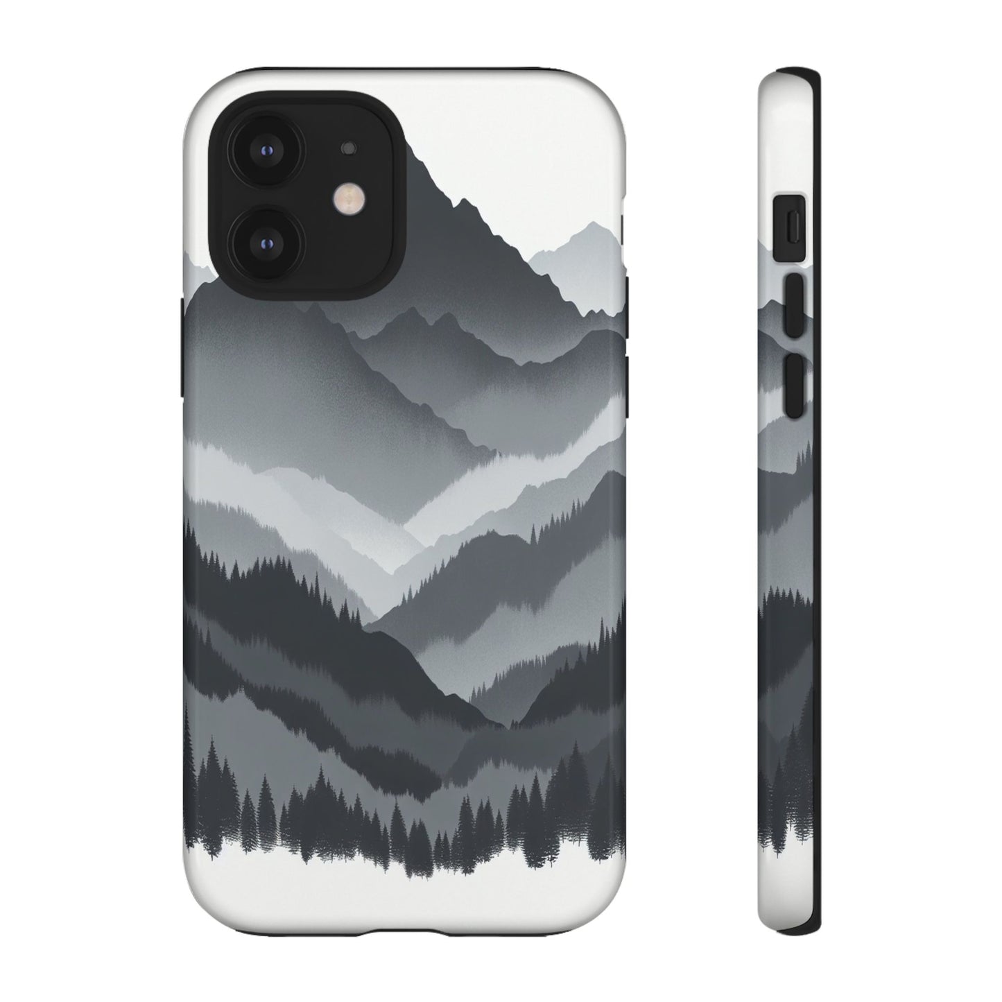 Layers of Misty Peaks - Phone Case