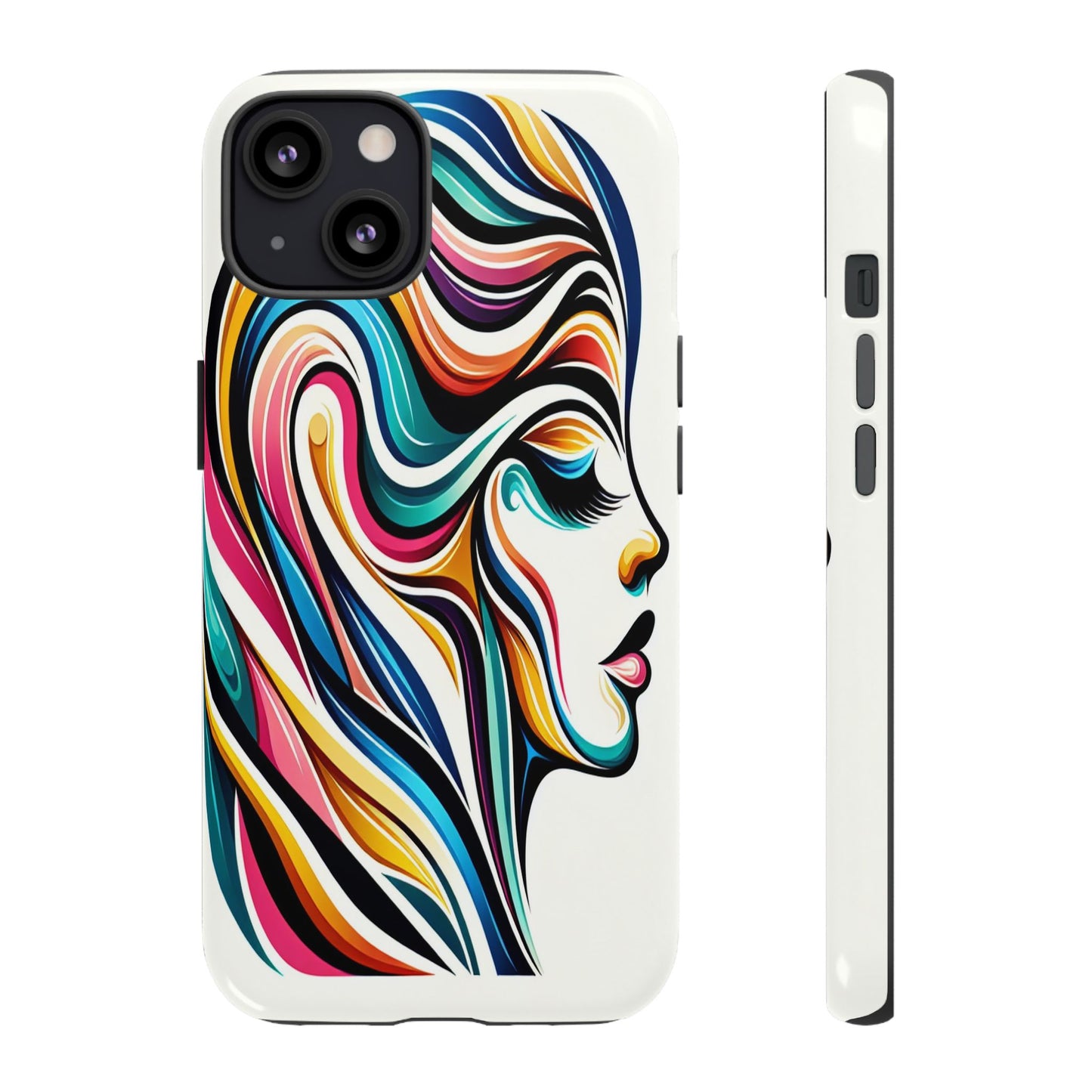 Custom ProtectiveRadiant WhirlsIphone Case Compatible With Iphone 16 15 14 - Phone Cover