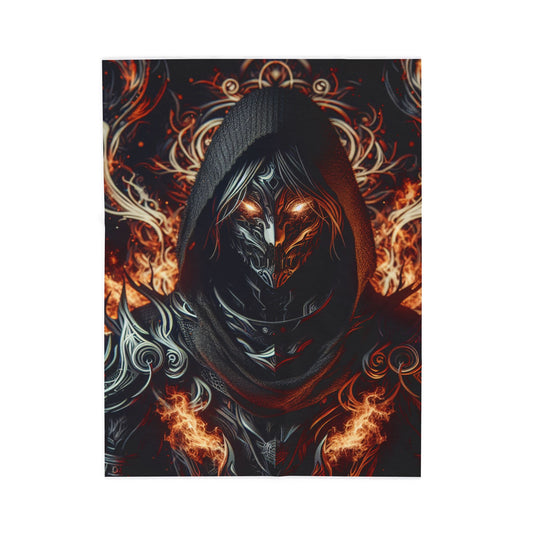Wicked Flaming Guardian - Plush Blanket