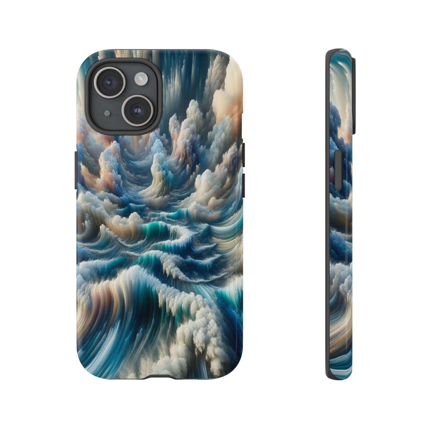 Waves of Clouded Light - Phone Case