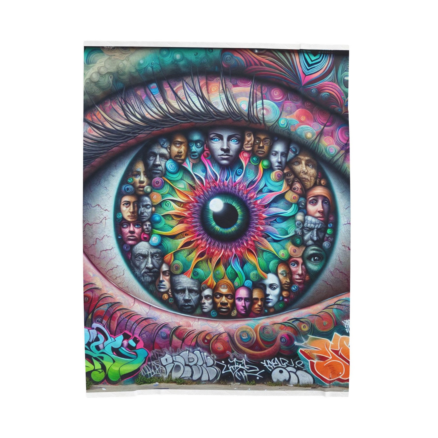 Eye of Diversity - Plush Blanket