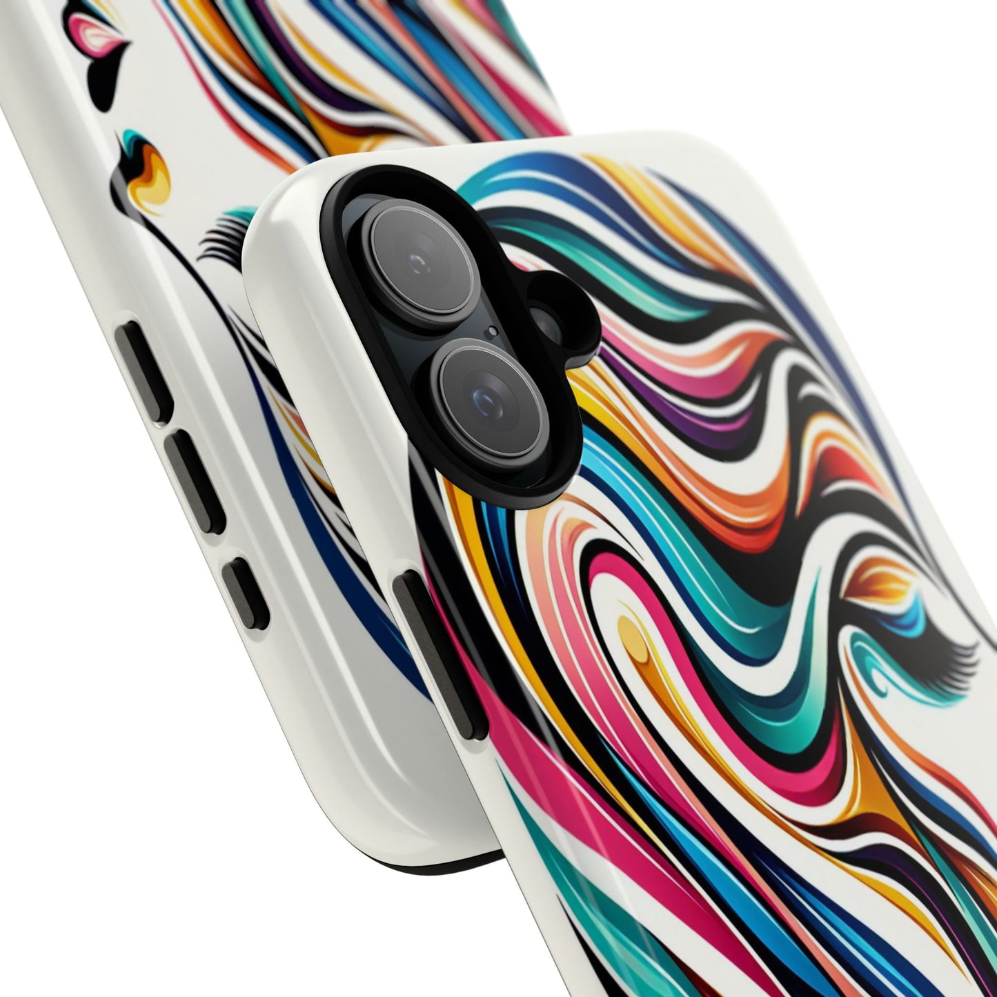 Custom ProtectiveRadiant WhirlsIphone Case Compatible With Iphone 16 15 14 - Phone Cover