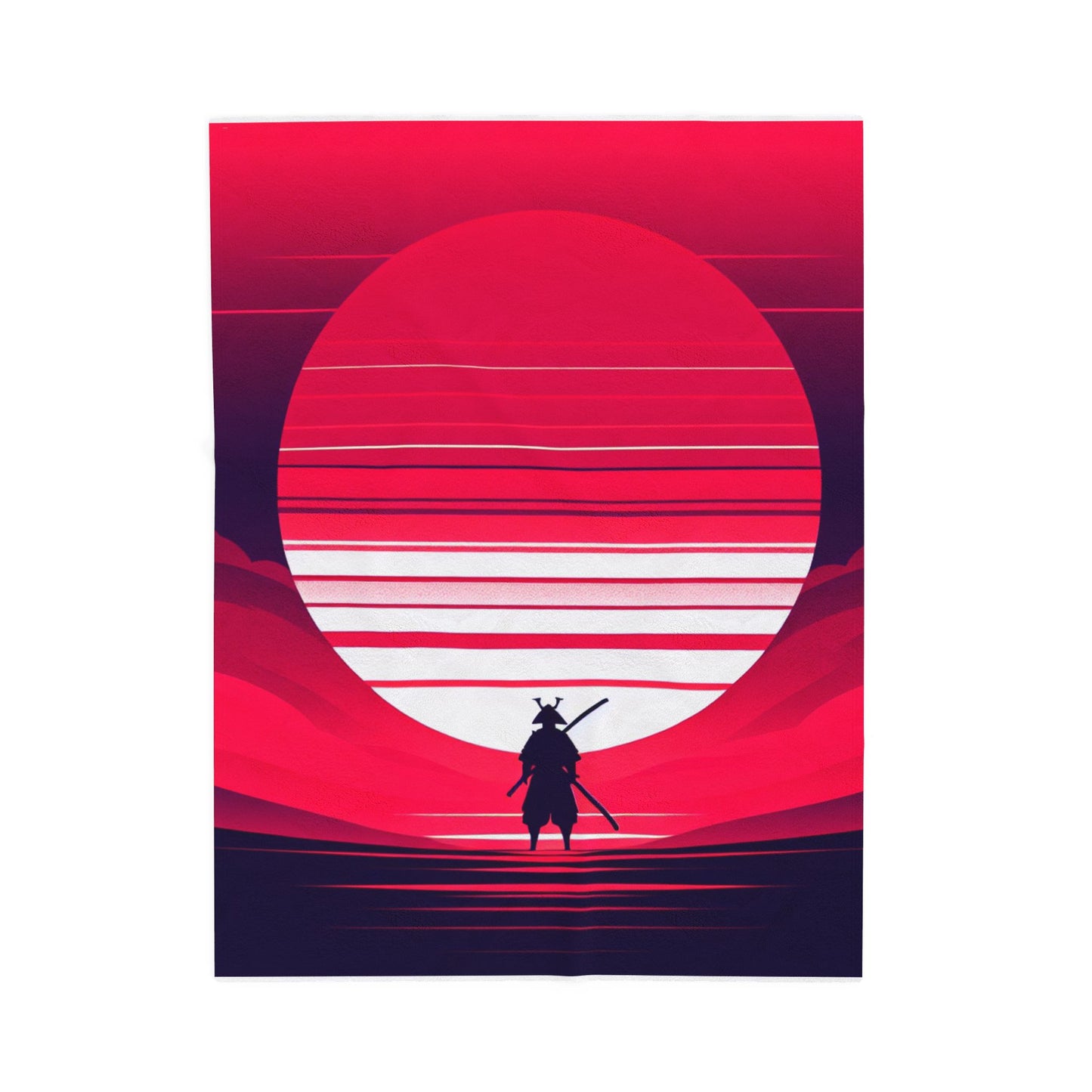 Warrior's Solitude - Plush Blanket