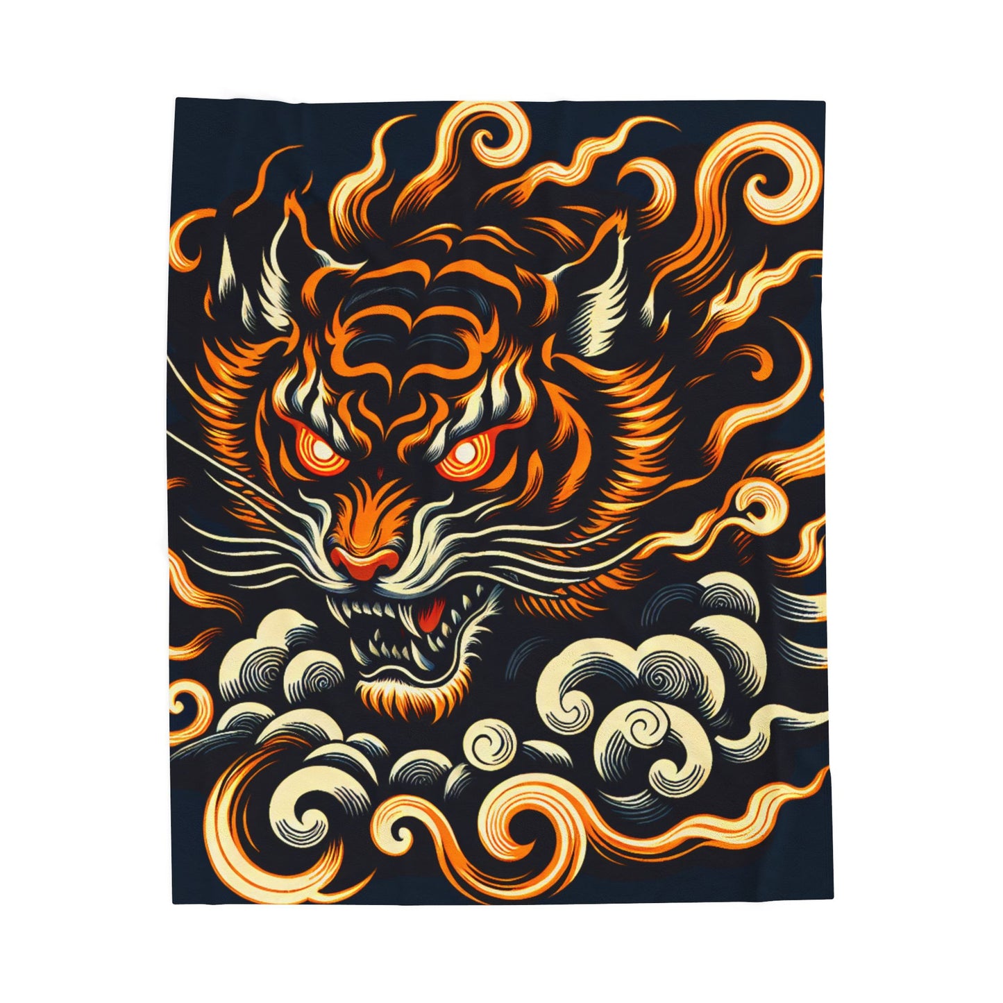 Fierce Essence of the Beast - Plush Blanket