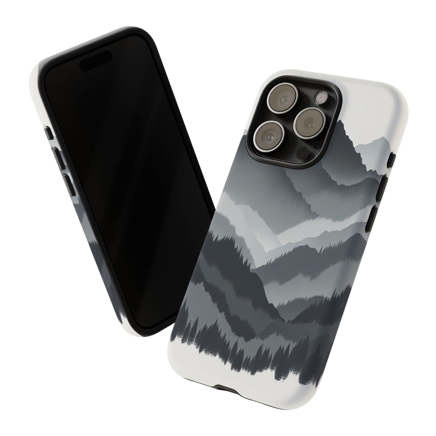 Layers of Misty Peaks - Phone Case