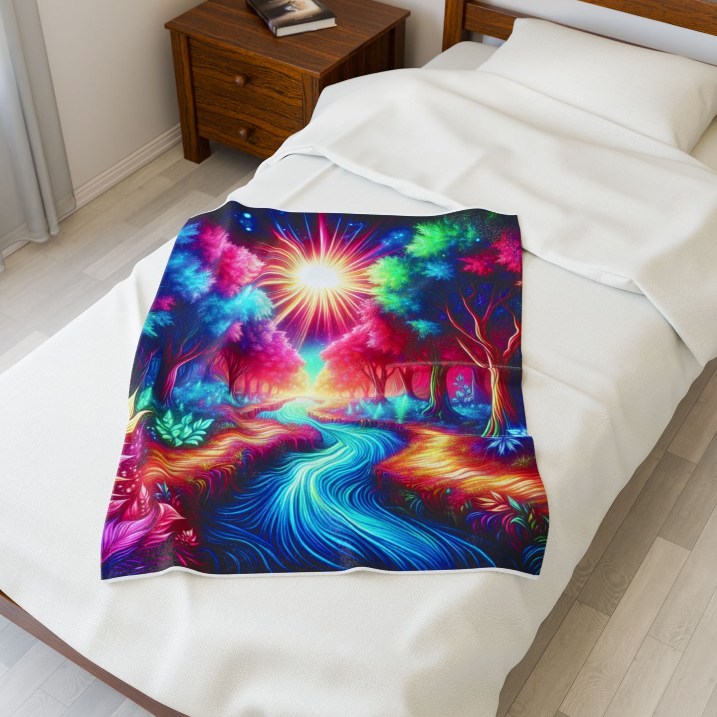 Enchanted Radiance - Plush Blanket