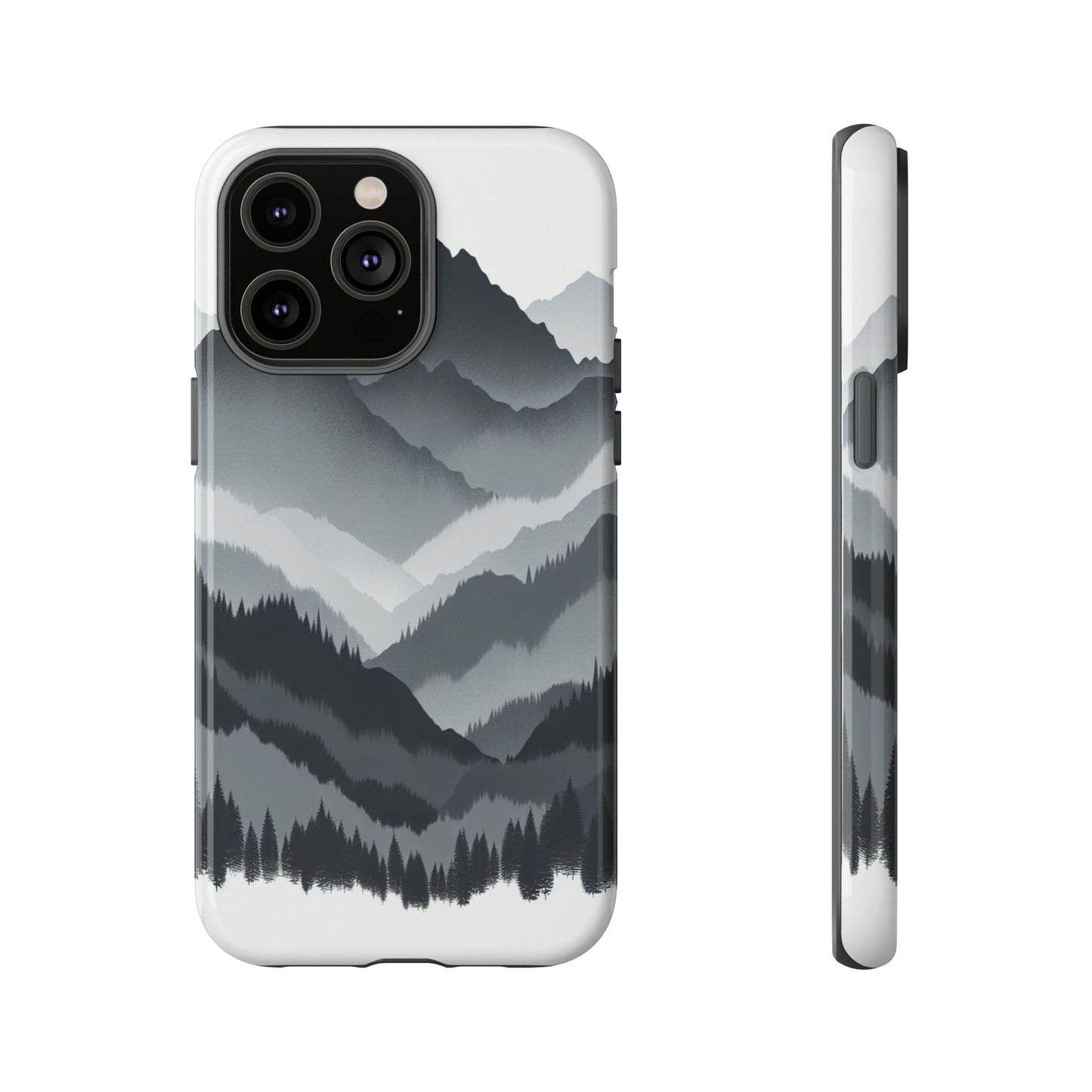Layers of Misty Peaks - Phone Case