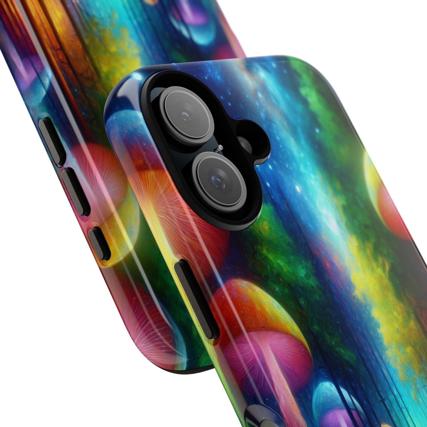 Mushroom Pathway in a Mystical Forest - Phone Case