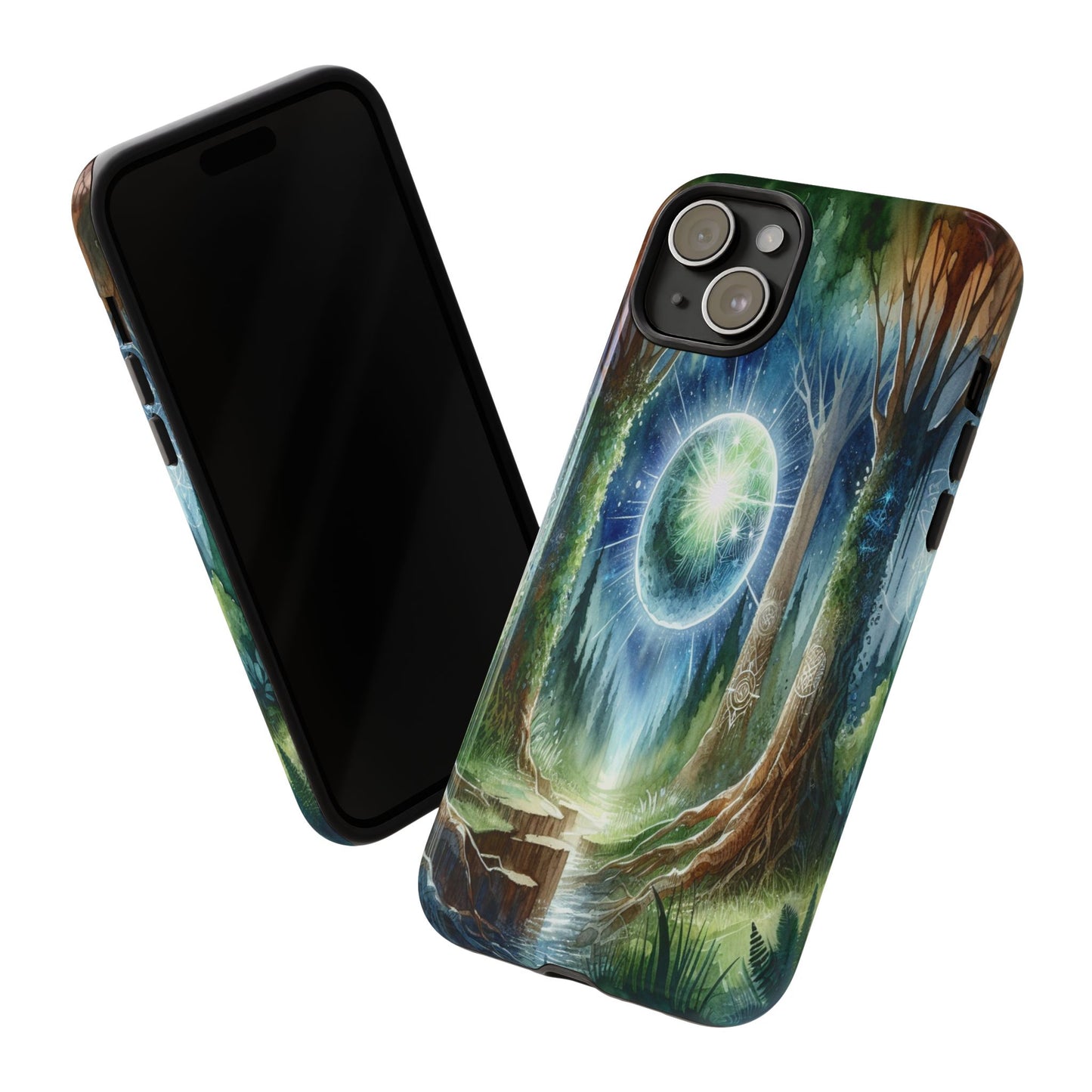 Celestial Forest Vista - Phone Case